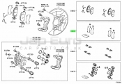 Front Anti Squeal Brake Shim Kit