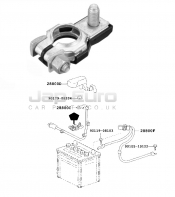 Positive Battery Terminal Toyota Estima  1MZ-FE	 3.0i 2000-2006 