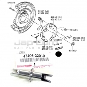 Brake Shoes Adjusting Regulator - Rear Left