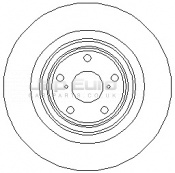 Brake Disc - Front LH