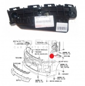 Front Bumper Support Bracket - Left