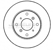 Brake Disc - Front Honda Prelude  F20A4 2.0i 2Dr 04/1992 - 01/1997 