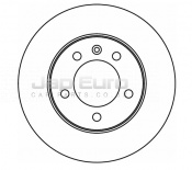 Brake Disc - Rear Nissan Interstar  F9Q 1.9 dCi 80 2002-2003 