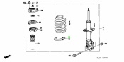 Buy Cheap Honda Step Wagon  Front Lower Spring Rubber Mount - Right 2005 - 2009 Auto Car Parts
