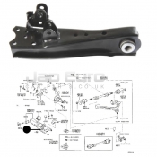 Front Lower Suspension Control Wishbone Arm - Left Toyota Hi Ace  3RZFE 2.7i Power Van (Petrol) 1998-2004 