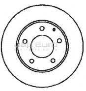 Brake Disc - Front Mazda Premacy  FS 2.0 Gsi SPORT 2001 -2004 