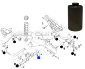 Arm Bushing For Lower Lateral Control Rod