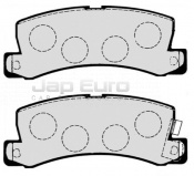 Brake Pad Set - Rear Toyota Camry  3SFE 2.0i 4x4 (Petrol) 1987-1989 