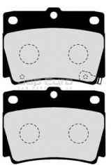 Brake Pad Set - Rear Mitsubishi Challenger  4D56T-i.c 2.5 T.Diesel GLX 5dr 1999-2000 