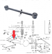 Rear Lateral Control Arm Toyota Landcruiser   1FZ-FE AMAZON 4.5i  V6 VX 5Dr  1995-1998 