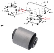 Rear Hub Carrier / Rear Rod Buh