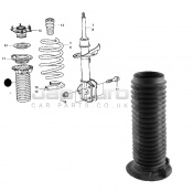 Shock Absorber Strut Rubber Boot - Front Left Honda CR-V RE57, 58 - RD67,68 R20A2 2.0i V-Tec 16v 4WD 6 SPEED 2007 