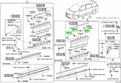 Moulding Mudguard Retainer Clips