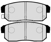 Brake Pad Set - Rear Suzuki Ignis  M15A 1.5 VVT 5 Door 16V DOHC (Japan) 2003  