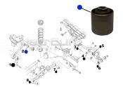 Arm Bushing For Upper Lateral Control Rod Nissan Elgrand E50 QD32ETI i/c 3.2 TD 1995-2001 