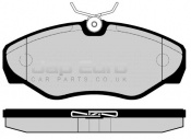 Brake Pad Set - Front Nissan Primastar  G9U 2.5 dCi 135 2002  