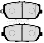 Brake Pad Set - Rear Mazda MX5   L8-DE 1.8I 16v DOHC RWD 5 SPEED 2005  