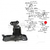 Left Engine Gearbox Mounting Toyota Alphard (Vellfire)  2AZ-FE 2.4i 4WD 2009-2015 