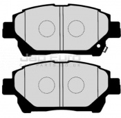 Brake Pad Set - Front Toyota IQ  1NR-FE 1.33 VVTi 3Dr 2009  