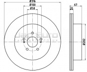 Brake Disc - Rear