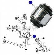 Rear Arm Wheel Hub Knuckle Bush Lexus IS Mark 1  2JZGE IS300 3.0i 24-Valve DOHC EFi Saloon  2001-2005 