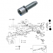 Rear Differential Mounting Bush Bolt