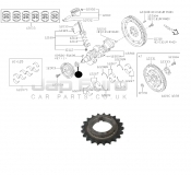 Timing Chain Crankshaft Gear Pulley Nissan Elgrand E51 VQ25DE 2.5i V6 2004-2010 