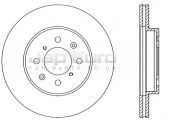 Brake Disc - Rear Honda Jazz  L12B1 1.2i HATCHBACK 16v SOHC  2008-2013 