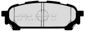 Brake Pad Set - Rear Subaru Impreza 4WD G11 EJ201 2.0 GX SALOON / STATION WAGON 4WD 2000-2007 