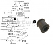 Front Stabilizer Bar Bush Toyota Dyna Platform / Chassis  1KD-FTV 3.0 Double Tyre 2006-2015 