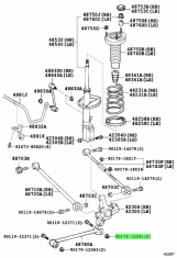 Nut - Front Suspension Arm