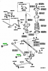 Bolt Lexus RX  1MZ-FE RX300 2WD (24V) DOHC Auto 1998-2000 