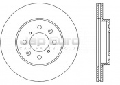 Brake Disc - Front Honda Jazz  L12B1 1.2i HATCHBACK 16v SOHC 2008 -2013 