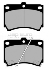 Brake Pad Set - Front Mazda 323  B3 1.3i LXi 4Dr 1991 -1995 