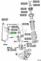 Front Shock Absorber Strut - Right