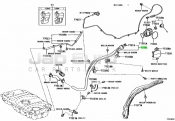 Fuel Neck Pipe Toyota Noah / Voxy ZRR70/75 3ZRFE 2.0i 2007-2013 