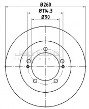 Brake Disc - Rear