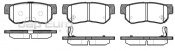 Brake Pad Set - Rear