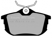 Brake Pad Set - Rear Mitsubishi Space Star  F9QT 1.9 Di-d 5 Door 2002-2006 