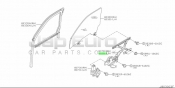 Front Left Window Door Motor