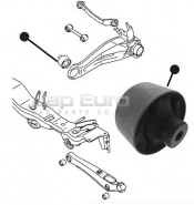 Raer Wheel Hub Control Arm Bush Mitsubishi Outlander  CU5W 2.4 4WD 5 Dr Equippe,Sport,Sport SE 2003-2006 