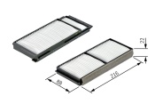 Car Cabin Filter Nissan Lafesta  MR20DE 2.0i 2004-2012 