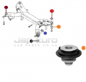 Rear Subrame Bush Mazda 6  T 2.0 TS, TS2, 4dr SOHC 2002-2007 