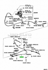 Parking Hand Brake Cable - Right Driver Side No.2