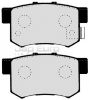 Brake Pad Set - Rear Honda FR-V BE D17A2 1.7i VTEC S/SE SOHC 5Dr  2005 