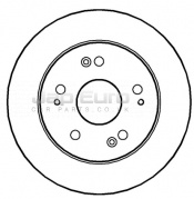 Brake Disc - Rear Honda Prelude  H22A5 2.2i 2Dr VTEC 4WS 02/1997 - 12/2000 