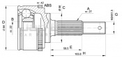 C.v. Joint Kit - Outer +abs