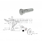 Rear Wheel Bolt / Lug Nut Stud Nissan Elgrand E51 VQ25DE 2.5i V6 2004-2010 