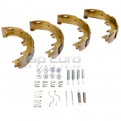 Rear Hand Brake Shoe With Repair Kit