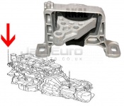 Front Right Engine Mount Mazda 3  ZJ 1.4 MZR SAL / HATCH 16V DOHC  2004 -2009 